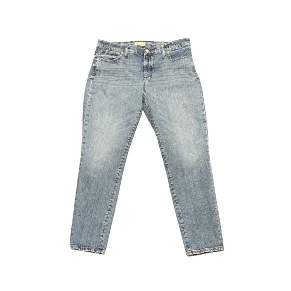 Madewell Women’s 9in High Rise Skinny Jeans Size 32 Light Wash Faded Den…​​